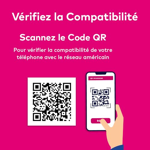 Carte SIM USA T-Mobile data illimitée appels SMS 28 jours - 3