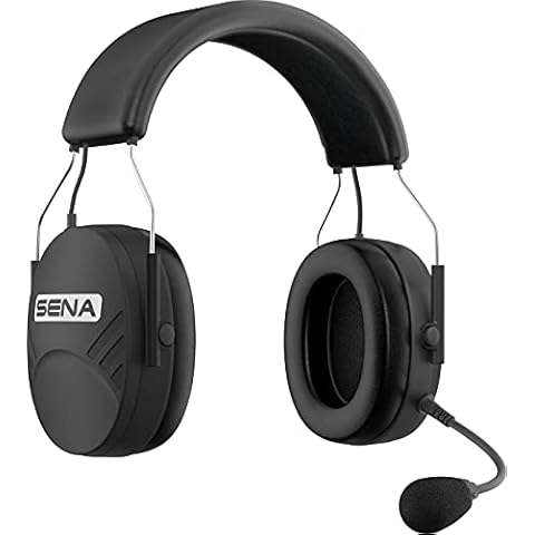Sena Tufftalk-Lite-01 Tufftalk Lite Over-The-Head Earmuff Long-Range Bluetooth, Black Cover