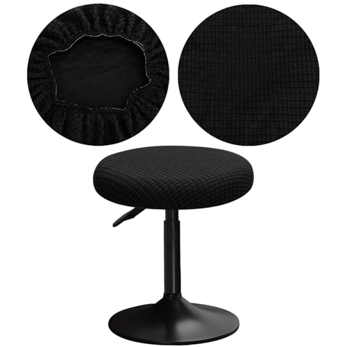 YINGAYOU Stool Covers Round 12-16" Bar Stool Seat Covers Round