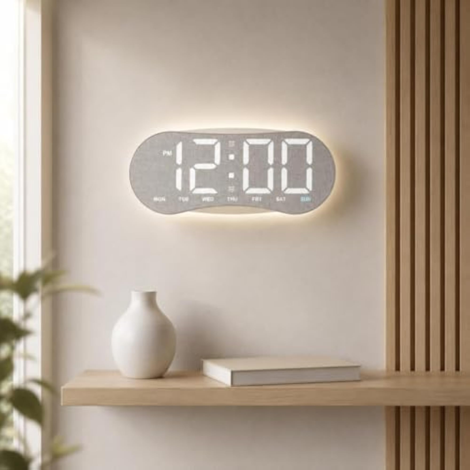 Oversized Digits Digital LED Timepiece