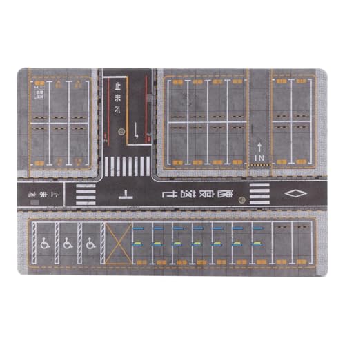 Sous-main de bureau design parking 1:64 tapis de table cool pour clavier