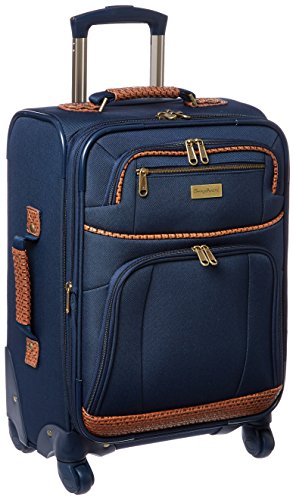 Tommy Bahama Mojito 20 Inch Expandable Spinner, Navy, One Size