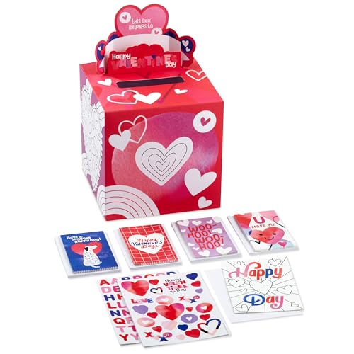Hallmark DIY Pop Up Valentine's Day Mailbox with Cards and