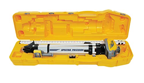 Spectra Precision LL100N-1 Laser Level Kit with HR320 Receiver...
