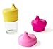 SipSnap Baby Trinklerndeckel, 3er Set, inkl. Transport Box (Rise n Shine) - Schnabeltassen Sippy Deckel | Silikon Aufsatz für Auslaufsichere Trinklernbecher