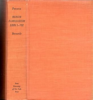 Hardcover Rerum Familiarum, Vol. 1: Libri I-VIII Book