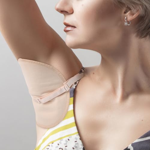 minkissy 1 Par De Almofadas De Suor Nas Axilas Reutilizáveis Laváveis Protetor De Axilas Almofadas A