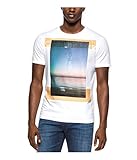 Calvin Klein Jeans Men's Tinted GEL-Crew Neck T-Shirt