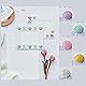 WiDream 15 Stück Dekorationen von Meerestieren, Basteln Seestern, Deko Muscheln, Meerjungfrauenschwanz Ornament, für Landschaft Aquarium, Raumdekoration, DIY Bilderrahmen,Kunsthandwerk
