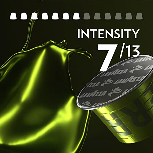 Lavazza ¡Tierra! for Planet Aluminum Capsules Compatible with Nespresso* Original Machines, Medium Espresso Roast, 100% Arabica (60 Capsules)