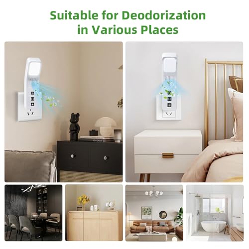 Purificador de aire portátil con ionizador 2 unidades miniatura 5
