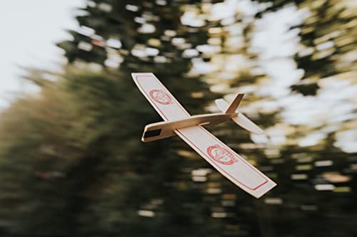 Fred's Flyers Balsa Wood Airplane Gliders – 5 Pack – Made In Usa – Guaranteed To Arrive Unbroken #TOP5