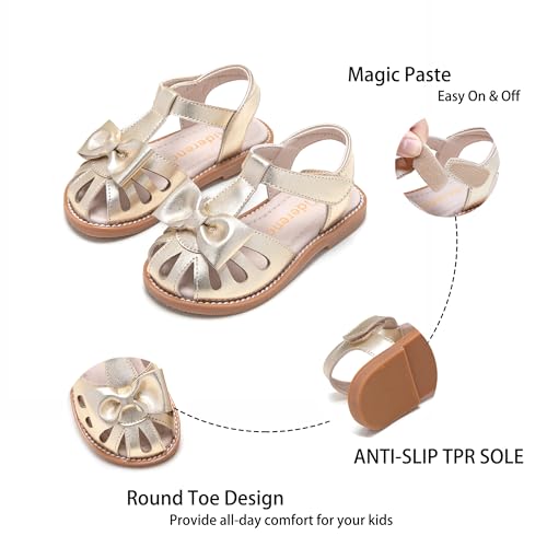 Image of Kiderence Toddler Girls Sandals Little Girls Kids Summer Shoes Toddler Sandals