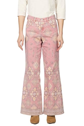 DEAR JOHN Micah Wide Leg Jeans Mid Rise Raw Cut Hem Full Long Inseam Length Women's Denim