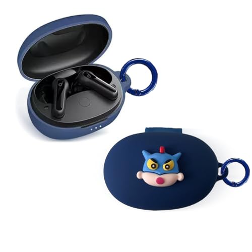 MEIKAWAKI Anker Soundcore Life P2 mini �p�̃P�[�X �u���[�V���R�[���� �n���� ���� ���킢�� �J�[�g�D�[�� ���� �����[�d�\ Soundcore Life P2 mini�Ή� �ی�P�[�X �L�Y�h�~ �ϏՌ�