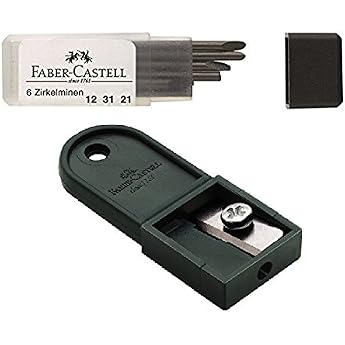 Compass Refill Box for All Compasses Universal Fit Leads with Bevelled Tip Hardness H 25 mm Long Suitable for All Compass Mod