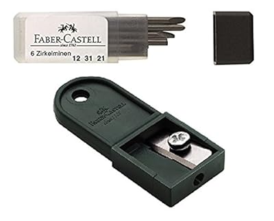 Faber-Castell Zirkel Caja de Plomo, recambios para Todas Las Minas brújula Universal Compatible con Pendiente Superior dureza | Ya disponible en tu tienda friki favorita! En mundofriki.es!