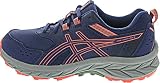 ASICS PRE-Venture 9 GS Sneaker, Indigo Blue/Papaya, 34.5 EU