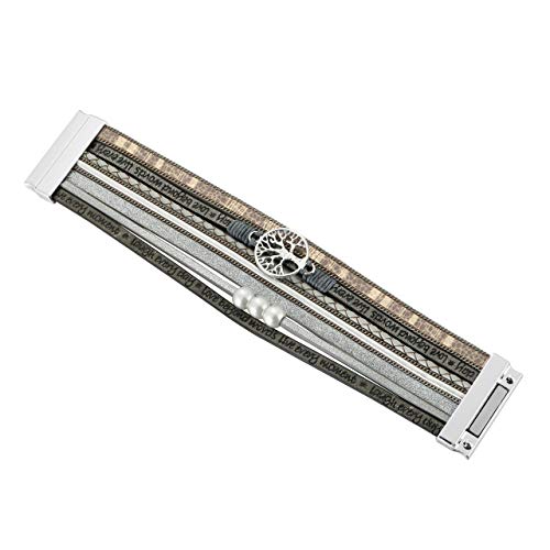 Top Plaza Leather Baroque Boho Wrap Bracelet Tree Of Life Layer Bracelets With Pearls Bohemian Jewelry For Women Teens Daughter Sister Gifts -#2 #TOP2