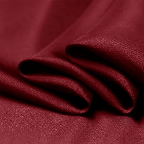 100% Tissu de Soie de mûrier au mètre Taffetas de Soie pour jouer à la danse Doublure de Robe Artisanat Décoration Drapé Vêtements de Mariage Tissu de...