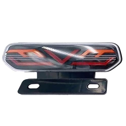 Feux arrière de moto 12V LED feu de freinage clignotant d'arrêt indicateur de direction