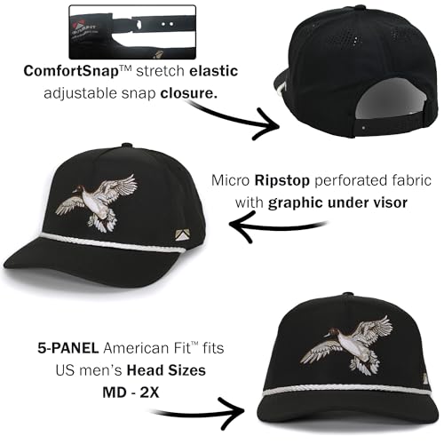 Image of Paramount Outdoors Sporting Hat Collection for Men Hunting and Fishing Caps with ComfortSnap