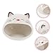 ERINGOGO Ceramic Hamster Nest for Pets Summer Cooling Hideout Safe Pet House for Hamsters and Guinea Pigs Multi Functional Storage Box for Keys and Candy Cute Animal Decor