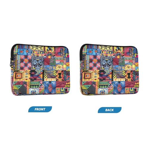 Funda para portátil 13-14 pulgadas impermeable con diseño tribal miniatura 2