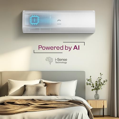 Godrej 2 Ton 3 Star AC,New star rated, 5-Year Comprehensive Warranty, AI Powered, 5-in-1 Convertible Cooling, I-Sense, Self Clean, Inverter Split AC, Copper Condenser (AC 2T EC HIC 24J3TS WA, White) view 2
