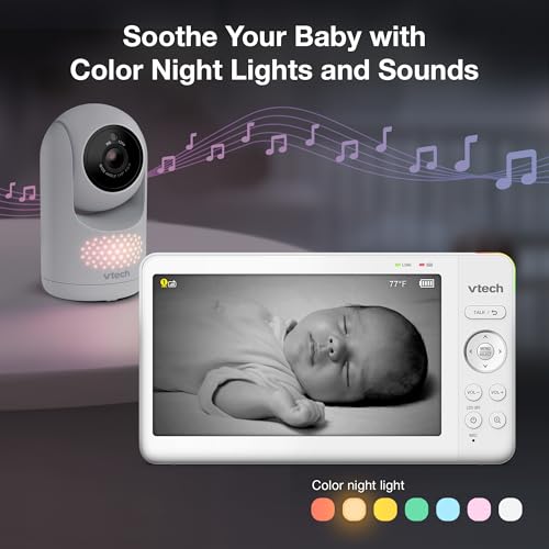 Vtech ADVANCED HQ MAX TWIN 7 Inch Split-Screen Baby Monitor thumb #6