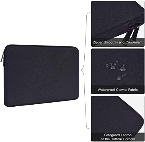 Dynotrek Grade 14 Inch Laptop Sleeve Case Cover with Charger Pouch Computer Bag for Chromebook/Stream/Inspiron/IdeaPad/Acer Spin 3/ZenBook MacBook... - Image 3