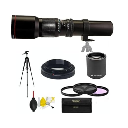 500MM Telephoto Zoom Lens for Canon Cameras