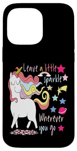 Leave a Little Sparkle where you Go �C���X�s���[�V�������p �X�}�z�P�[�X iPhone 14 Pro Max �p