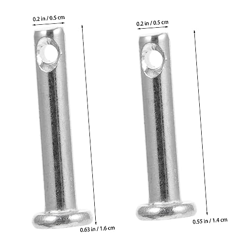 KICHOUSE 20 Unidades Pin Forquilha De Furo Único Cavilhas Prendedor De Forquilha Localização Varieda