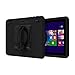 Incipio Capture Rugged Case for Microsoft Surface Go 2 / Go - Microsoft Certified Extremely Robust Case [Hand Strap; Stand Function; Surface Pen Mount] - MRSF-125-BLK