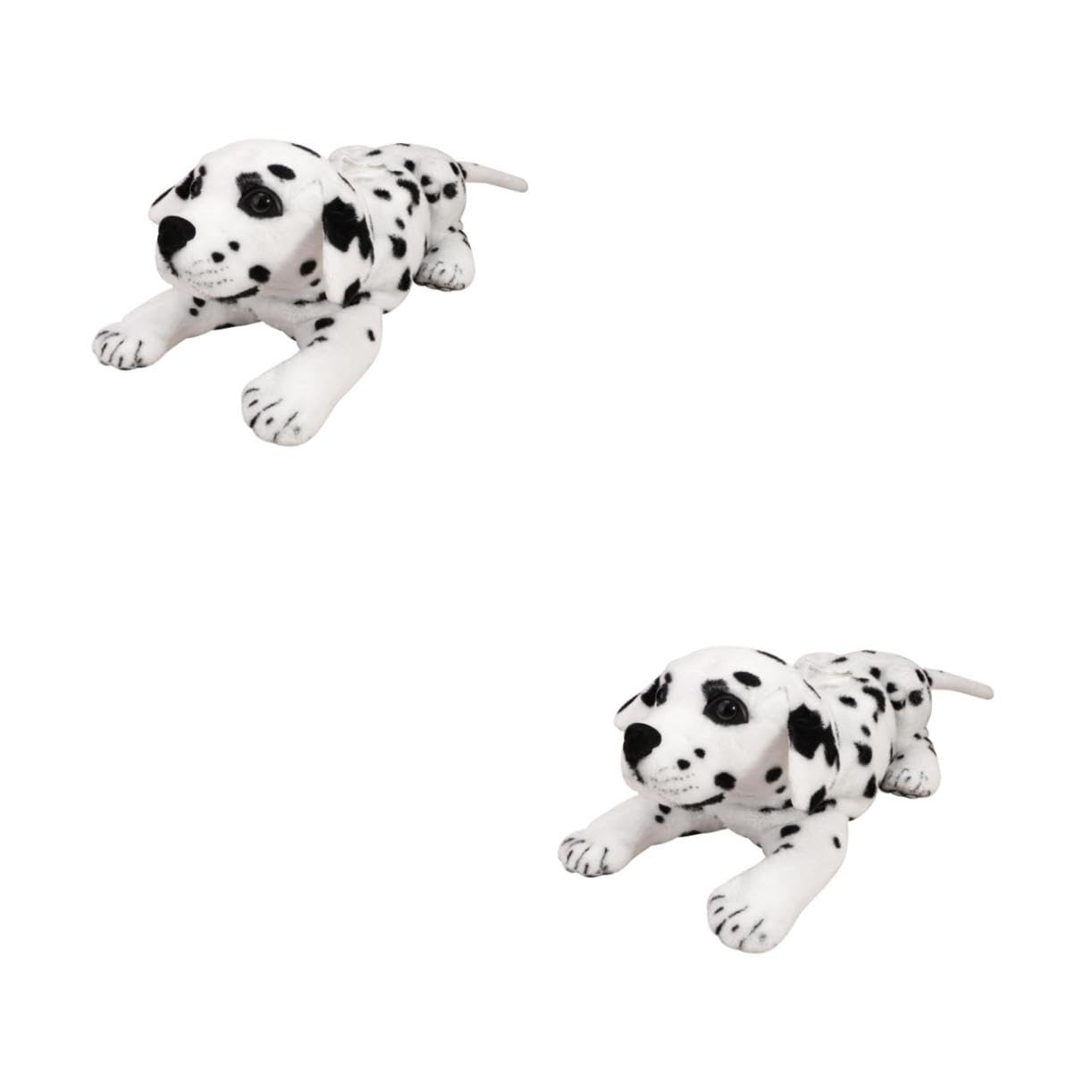 Cabilock 2 Piezas Funda de Pañuelos de Peluche Forma de Perro con Diseño para Decoración Oficina y Automóvil