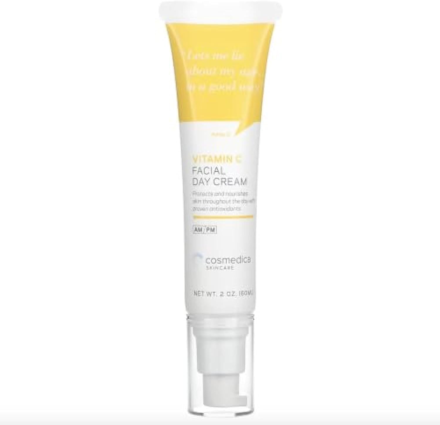 Vitamin C Facial Moisturizer – 15% Vitamin C Facial Day Cream - 2 ounces – Protects and nourishes skin throughout the day – Vegan, Cruelty Free Skincare