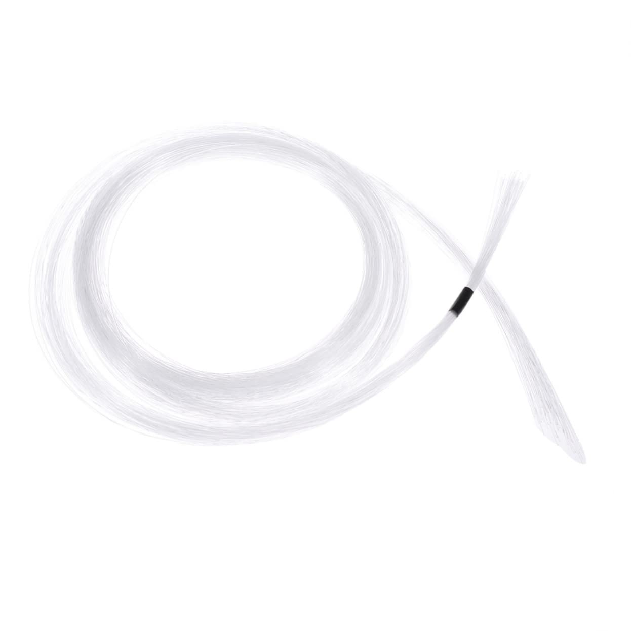 TEHAUX 50pcs 0.75mm Led Fiber Optic Rolls 4m Long Fiber Optic Light Source for Decor Led Mesh Light