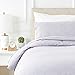 Produktbild Amazon Basics - Bettwäsche-Set, Fein-Biber, 135 x 200 cm, Grey Geo (Grau)
