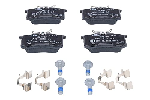 Kit pastiglie freno a disco ATE 13.0460-2658.2 per FIAT 500L | 602658