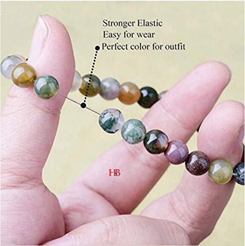 Natural Stone Bracelet - Gemstone Jewelry for Balance