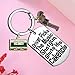 LLAFY Funny Supernatural Keychain Supernatural Merchandise Supernatural Gift For Fan Music Lover Driver Picks The Music Keychain