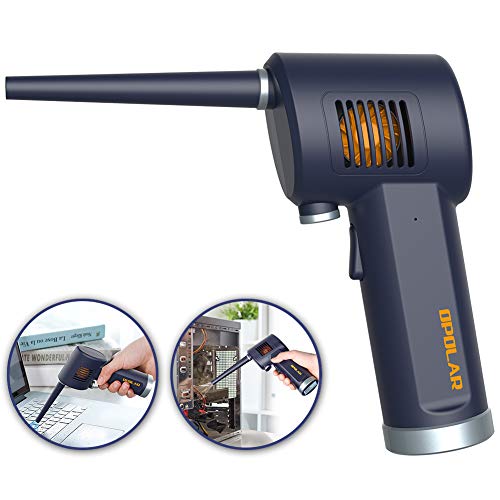 Cordless Electric Air Duster, Replacement for Compressed Spray Air Can, Rechargeable Computer Air