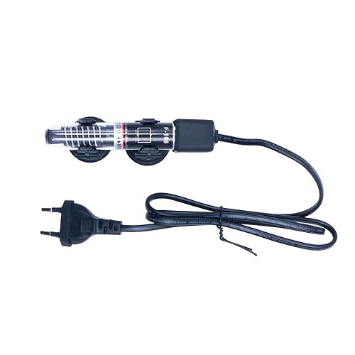 ANCLLO Varilla de Calentamiento de termostato automático para Acuario, Mini pecera de Buceo