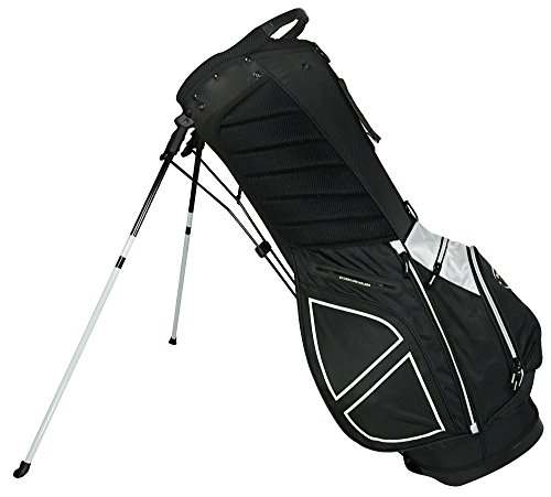 Hot-Z Golf Htz Sport Ultra Lite Stand Bag Black/Black/White #TOP2