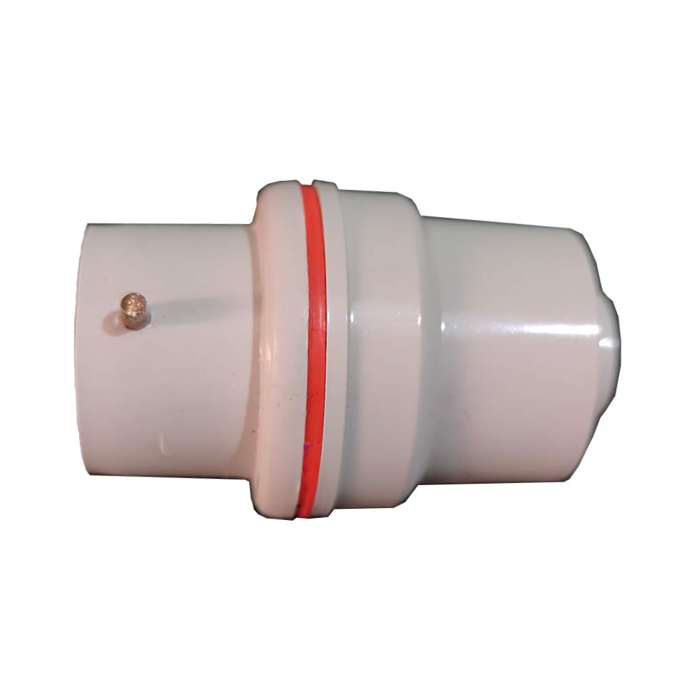 HANSH 6 Amp Bulb Holder Single Adapter for Electric Fitting (White, Pack of 2)-image-16