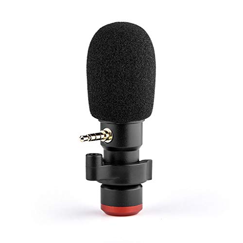 Mini microphone smartphone Jack 3.5mm plug-in pour enregistrement vidéo