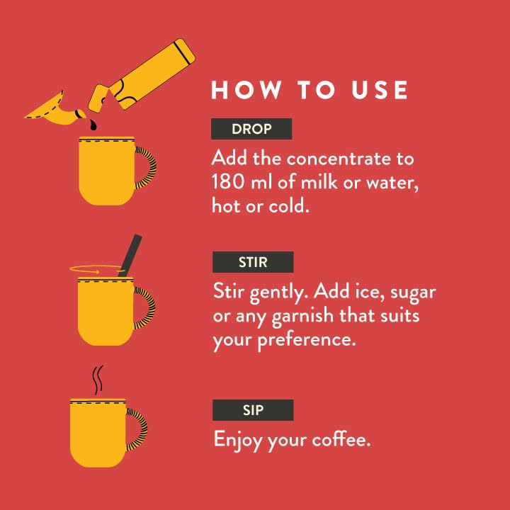 Image of Blue Tokai Coffee Roasters Drop Jaggery | Liquid Coffee Concentrate | 100% Arabica | Ready to Use Coffee | Hot or Cold | Pack Of 5 Sachets | 20ML Each | Instant Coffee | Specialty Coffee Concentrate