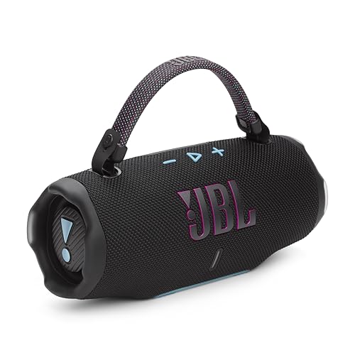 Image of JBL Charge 6 - Portable Waterproof & Drop-Proof Bluetooth Speaker, Bold JBL Pro Sound & AI Sound Boost, 28Hrs Playtime Blk (Renewed)