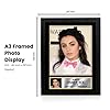 Charli XCX Portrait Printed Signed Poster Print – Pop Singer Wall Art – Autograph Style Celebrity Photo – Music Memorabilia Collectible, A4 Poster + Silver Frame #1